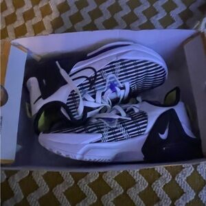 Nike Kids Black and White Sneakers